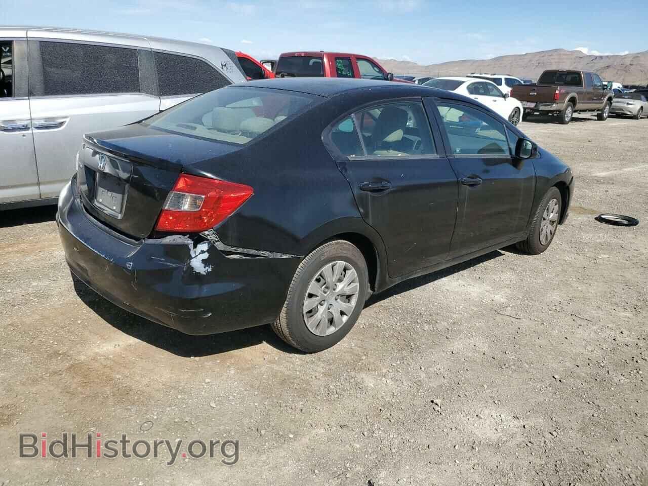 2012 HONDA CIVIC - VIN: JHMFB2F54CS005602 - Photo 3