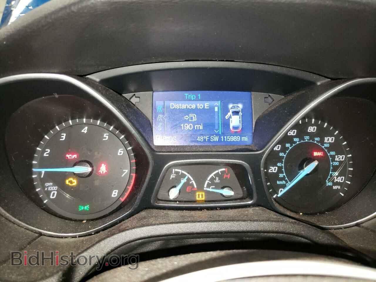 2014 FORD FOCUS - VIN: 1FADP3F29EL107423 - Фото 9