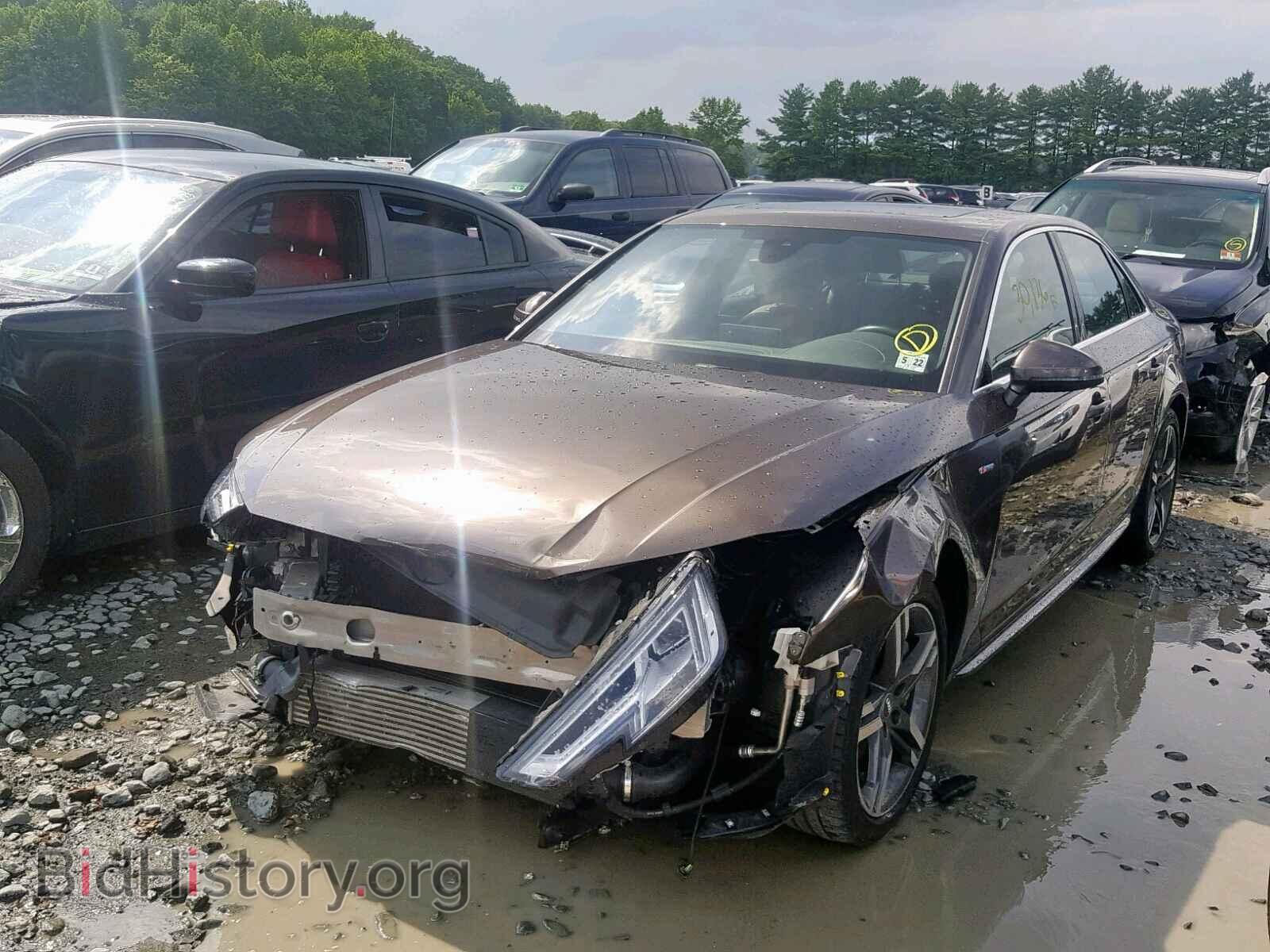 2017 AUDI A4 - VIN: WAUENAF48HN065052 - Фото 2