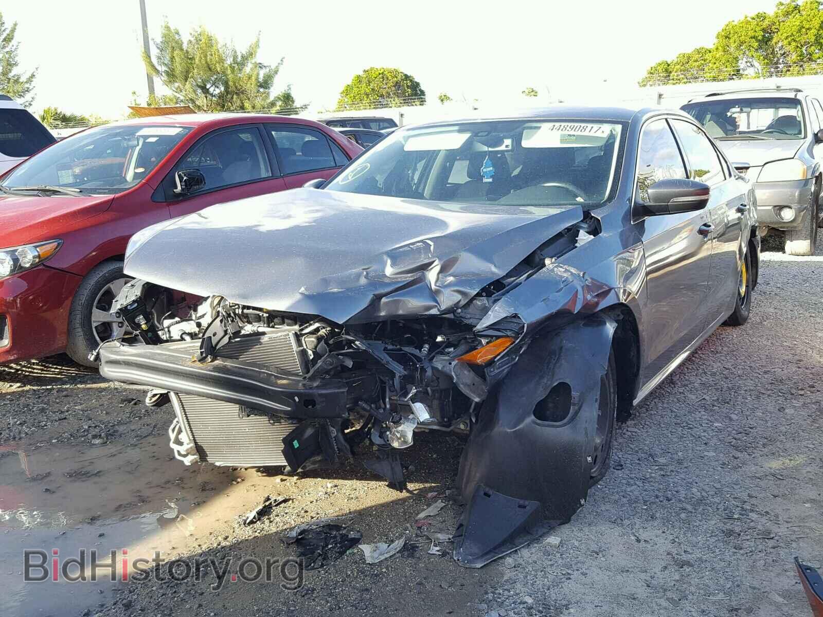 2014 VOLKSWAGEN PASSAT - VIN: 1VWBP7A34EC040509 - Фото 2