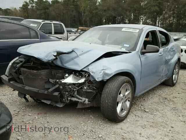 2013 DODGE AVENGER - VIN: 1C3CDZAB8DN537170 - Фото 2