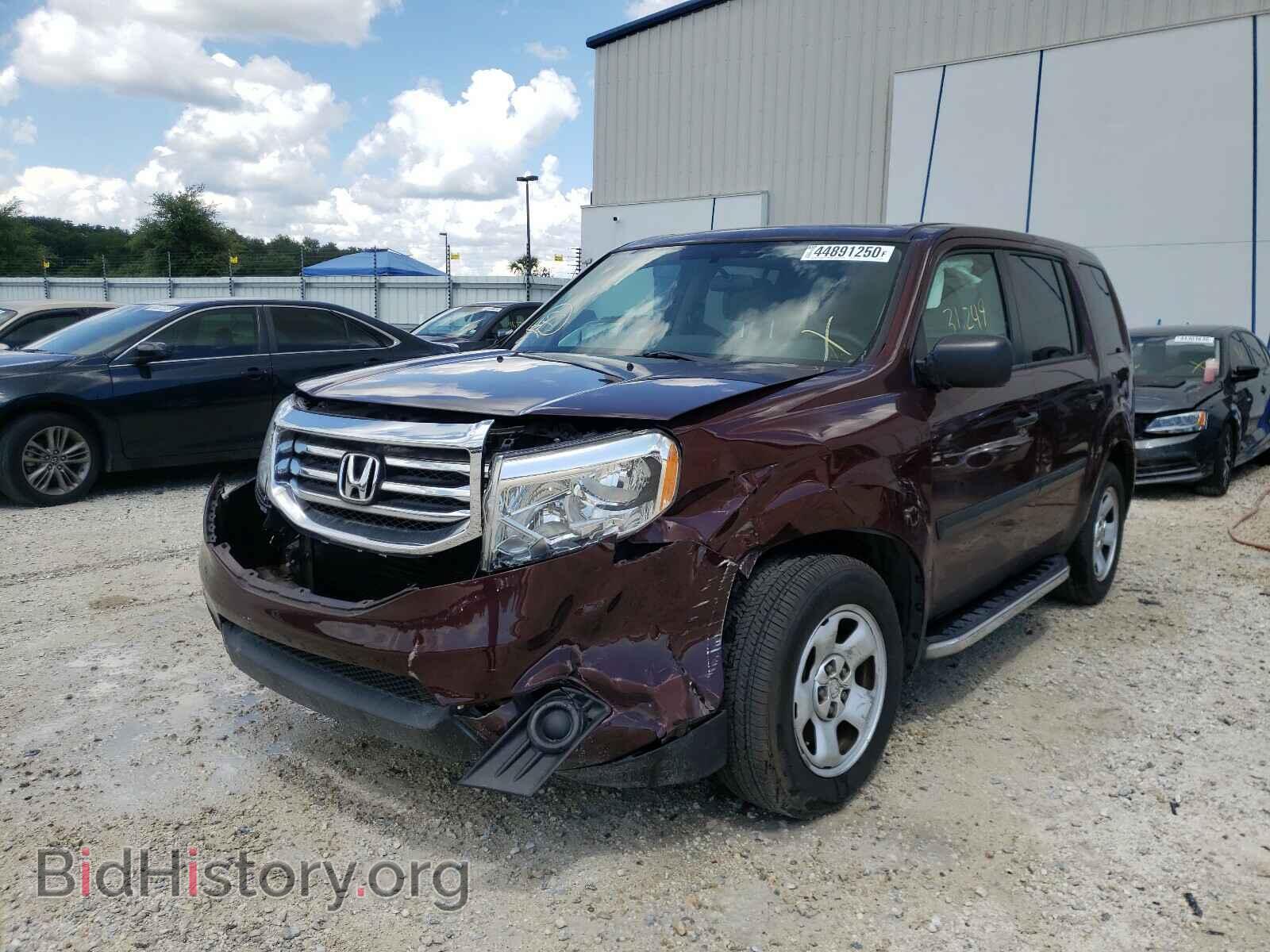 2013 HONDA PILOT - VIN: 5FNYF3H20DB018675 - Фото 2
