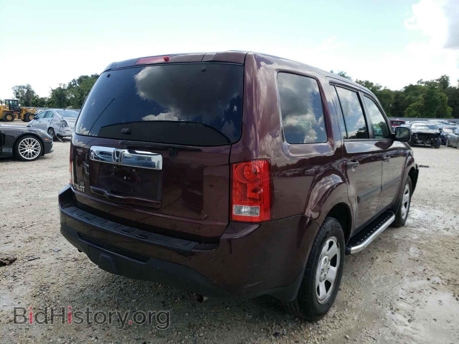 2013 HONDA PILOT - VIN: 5FNYF3H20DB018675 - Фото 4