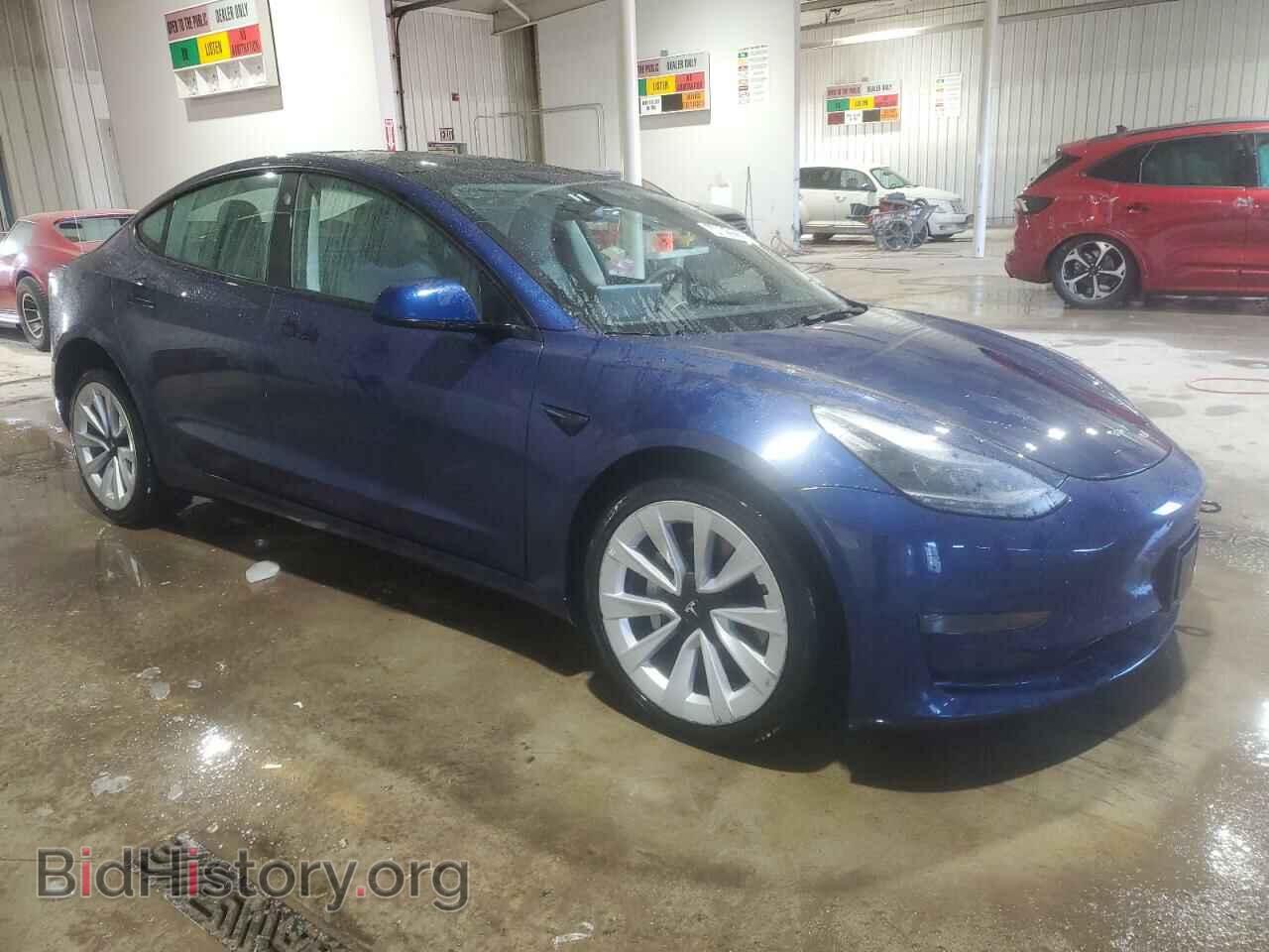 2022 TESLA MODEL 3 - VIN: 5YJ3E1EA8NF371082 - Фото 4
