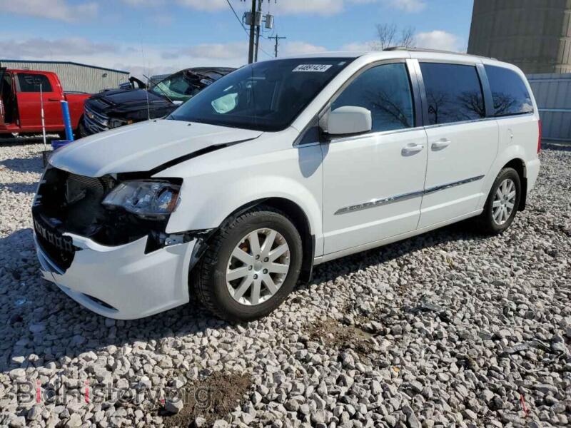 2016 Chrysler MINIVAN Touring (VIN 2C4RC1BG1GR301858) — photo 1 of 13, Copart, damage: front end