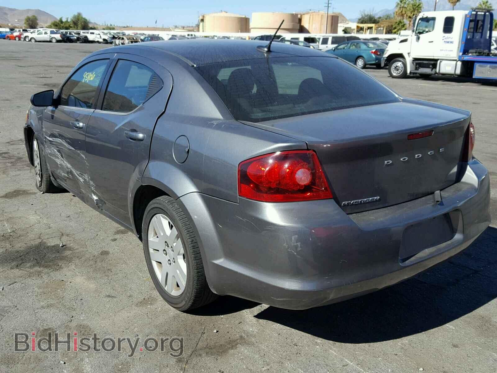 2012 DODGE AVENGER - VIN: 1C3CDZAB3CN197005 - Фото 3