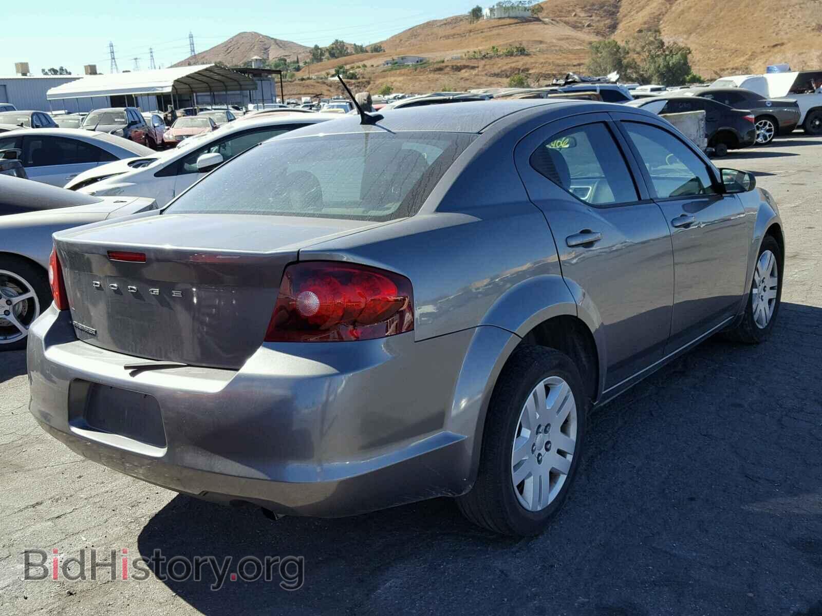 2012 DODGE AVENGER - VIN: 1C3CDZAB3CN197005 - Фото 4