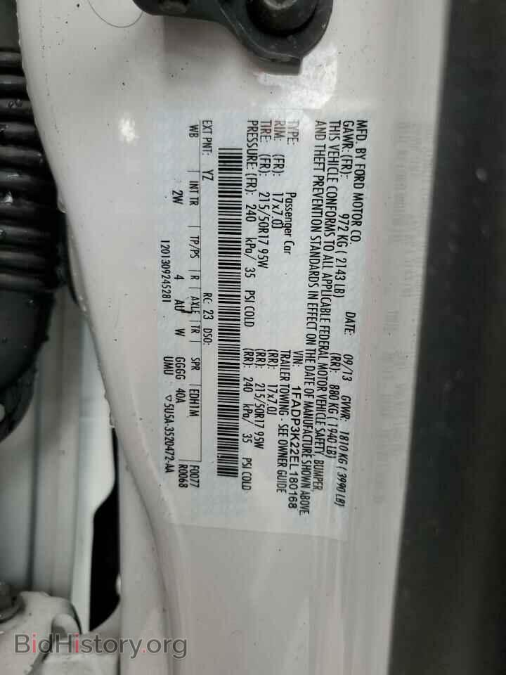 2014 FORD FOCUS - VIN: 1FADP3K22EL180168 - Photo 13