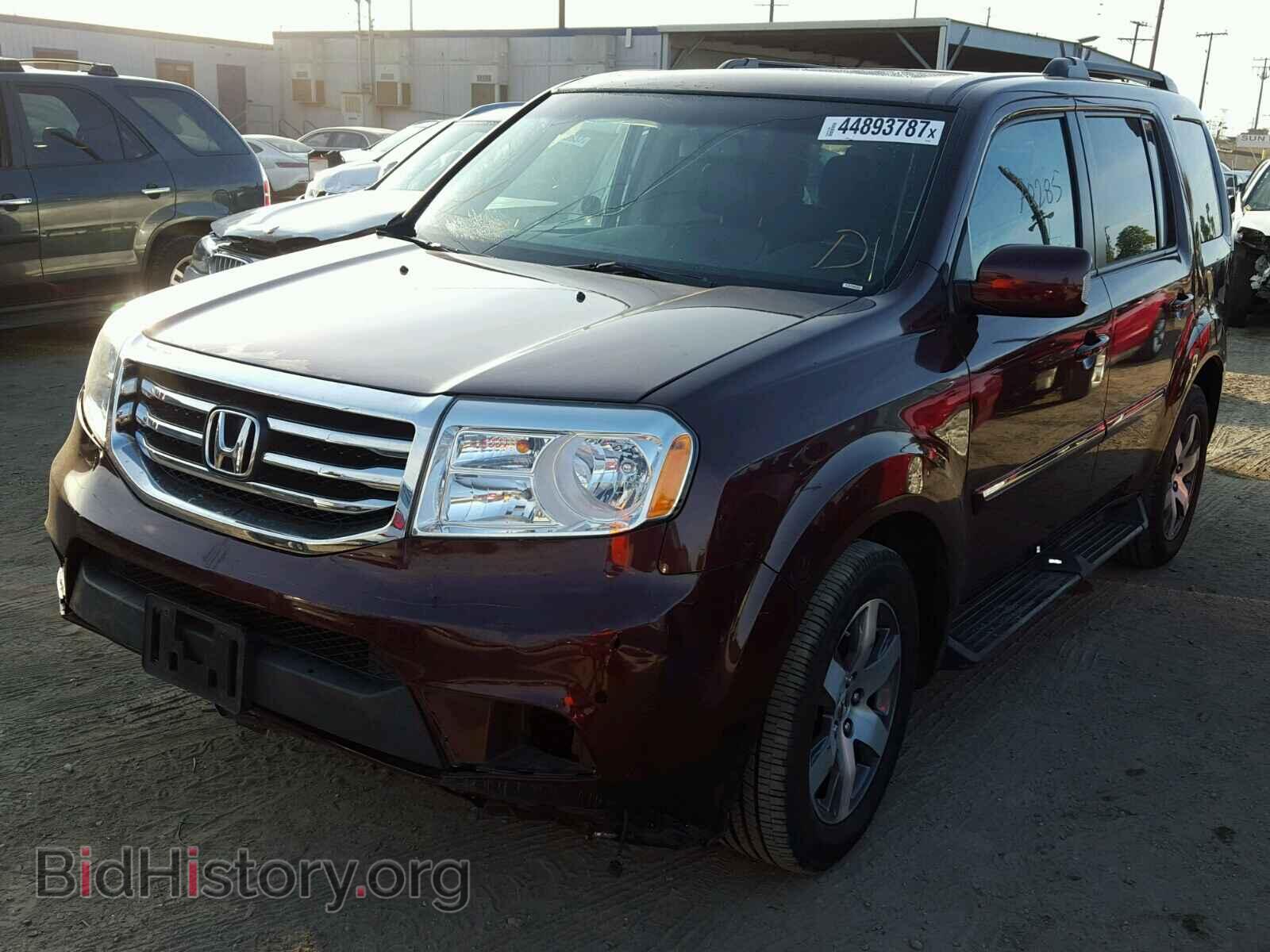 2012 HONDA PILOT - VIN: 5FNYF3H9XCB007596 - Фото 2