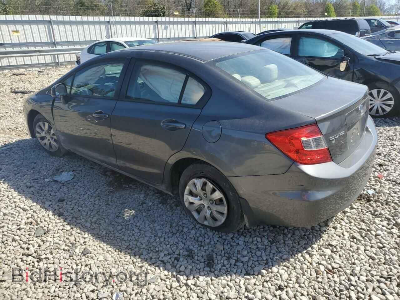 2012 HONDA CIVIC - VIN: 2HGFB2F58CH598648 - Фото 2