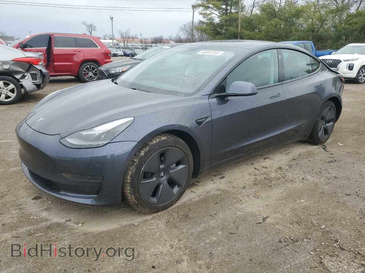 Photo 5YJ3E1EA9MF084686 - TESLA MODEL 3 2021