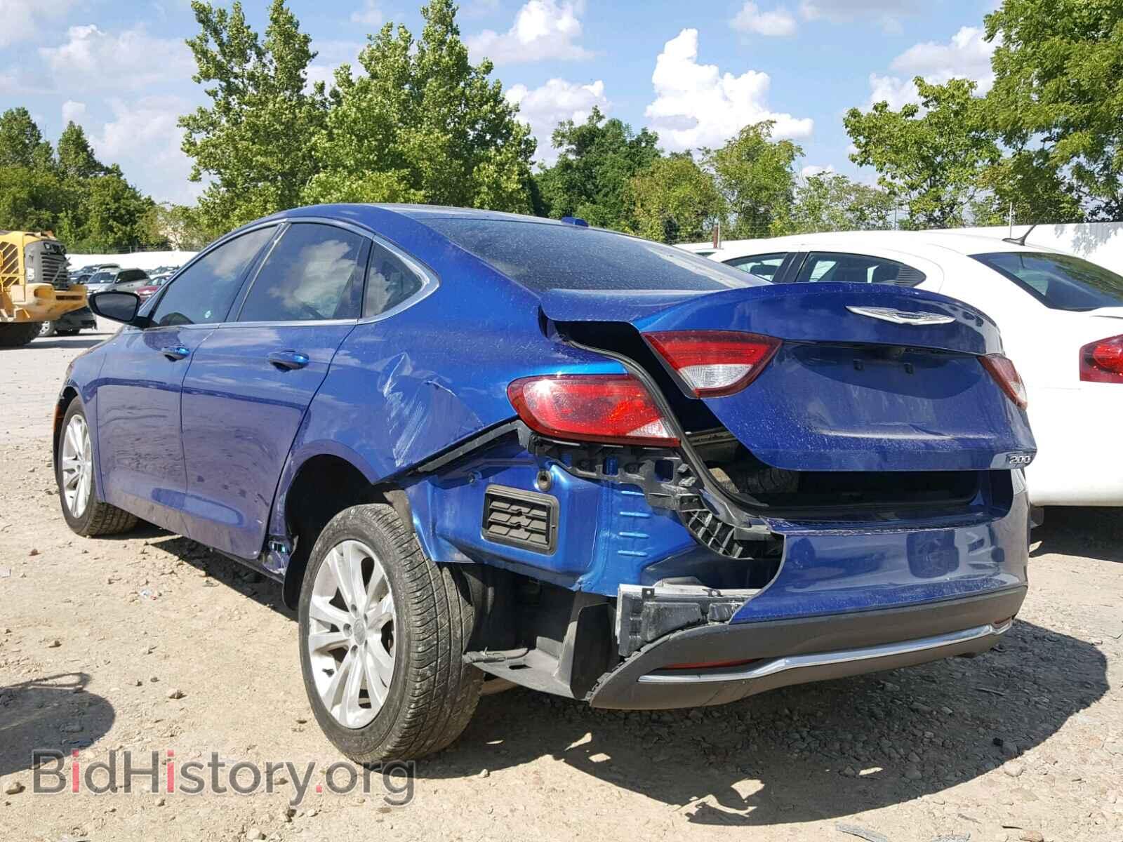 2016 CHRYSLER 200 - VIN: 1C3CCCAB7GN111006 - Фото 3