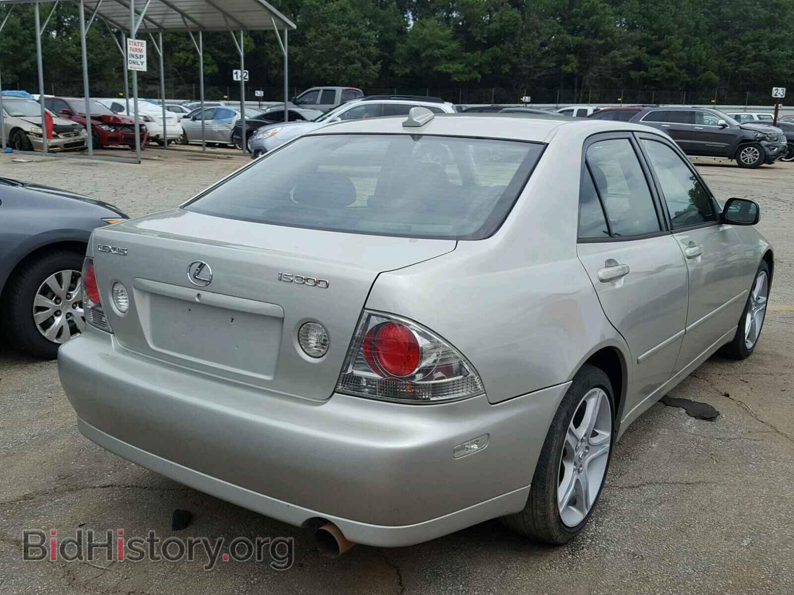 2001 LEXUS IS - VIN: JTHBD182210027502 - Фото 4