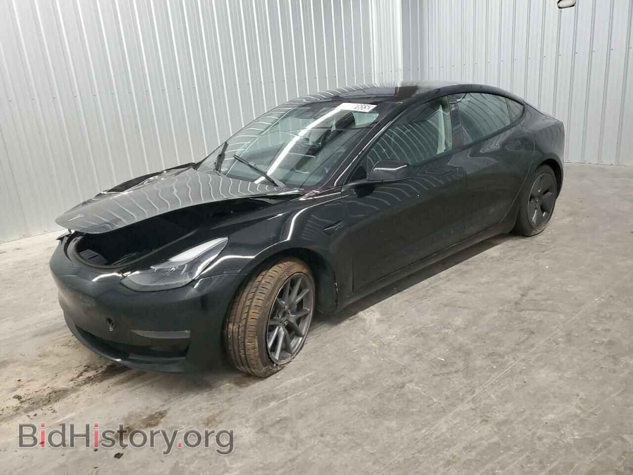 Photo 5YJ3E1EB5NF290789 - TESLA MODEL 3 2022