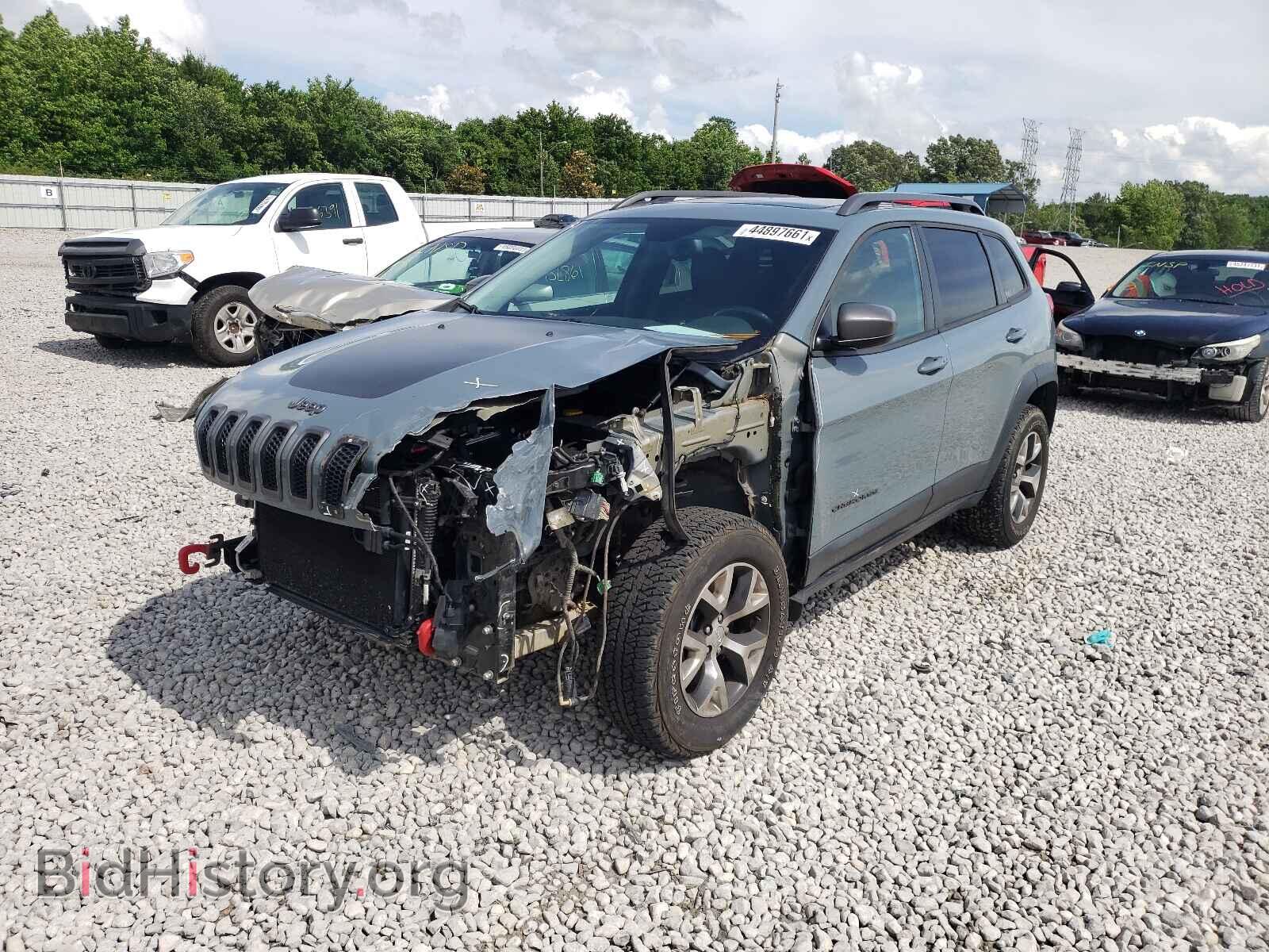 2014 JEEP CHEROKEE - VIN: 1C4PJMBS0EW170249 - Фото 2