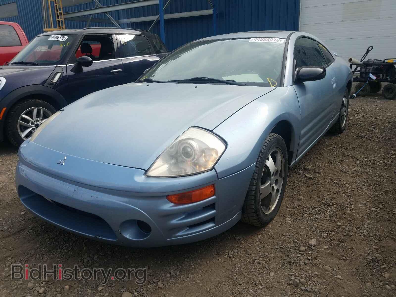 2003 MITSUBISHI ECLIPSE - VIN: 4A3AC44G63E606482 - Фото 2