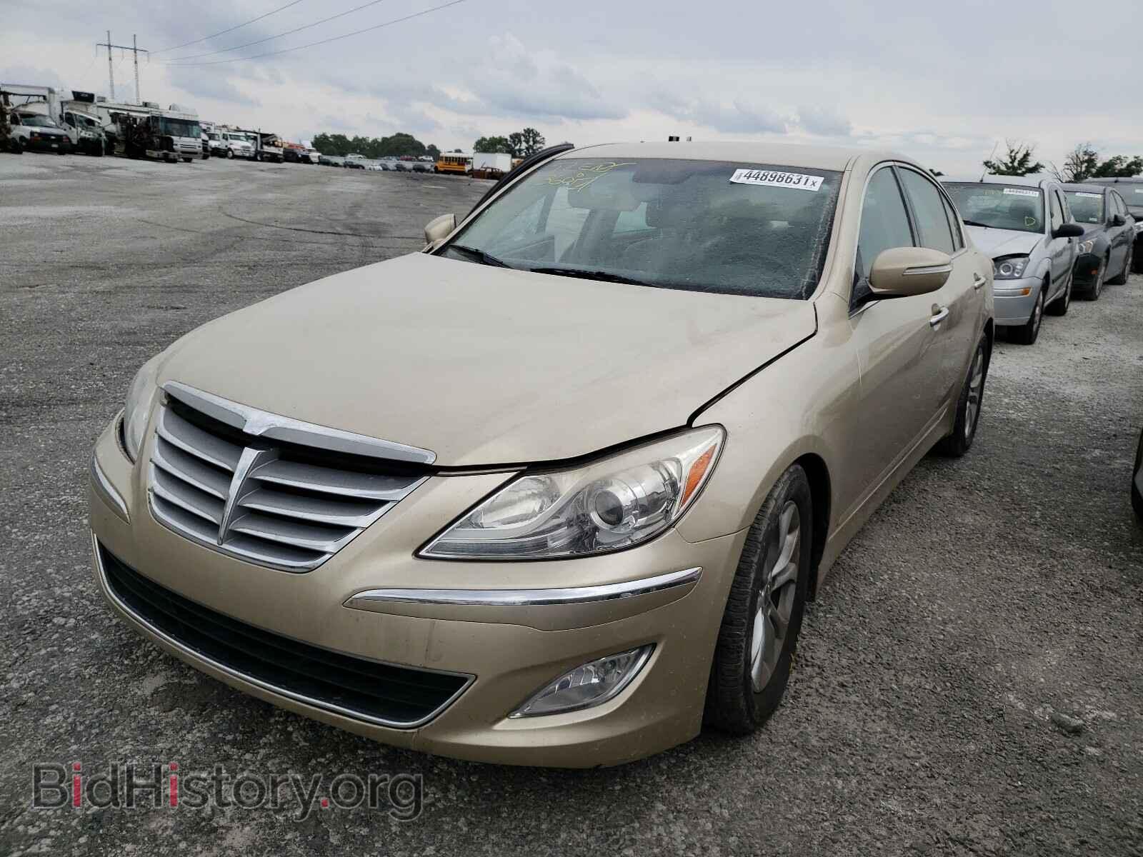2012 HYUNDAI GENESIS - VIN: KMHGC4DD7CU184016 - Фото 2
