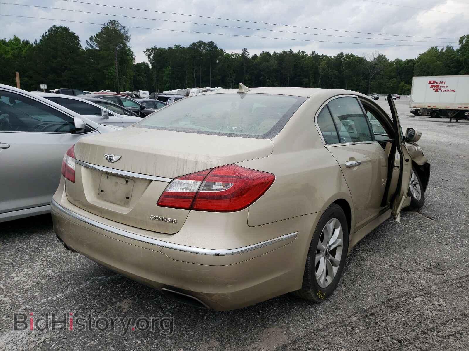 2012 HYUNDAI GENESIS - VIN: KMHGC4DD7CU184016 - Фото 4