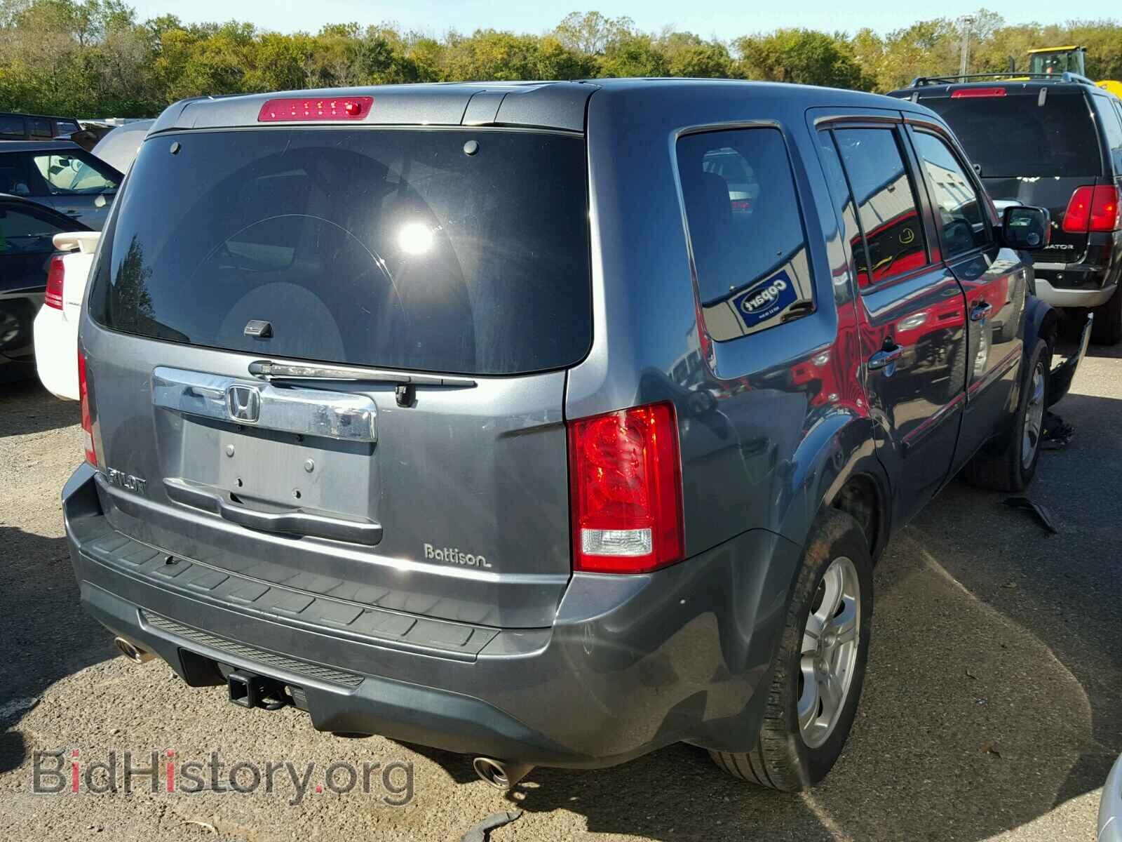 2013 HONDA PILOT - VIN: 5FNYF3H49DB018210 - Фото 4