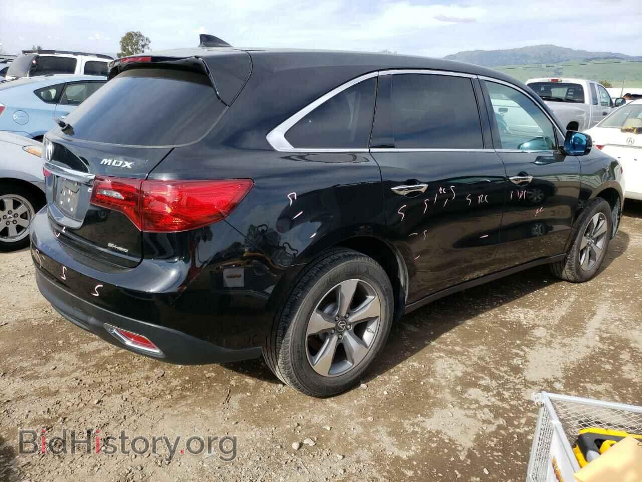 2014 ACURA MDX - VIN: 5FRYD4H21EB044312 - Фото 2