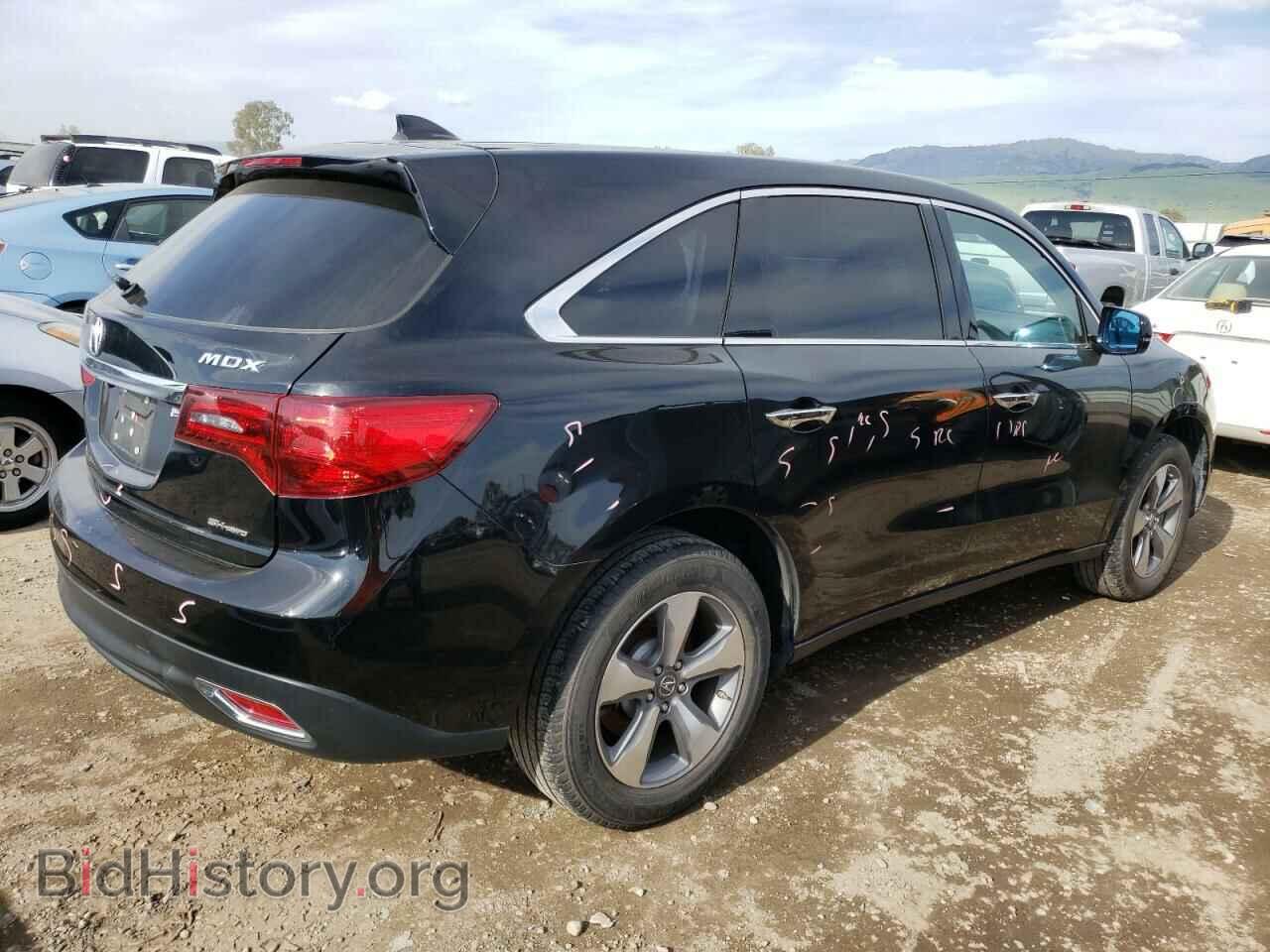 2014 ACURA MDX - VIN: 5FRYD4H21EB044312 - Фото 3