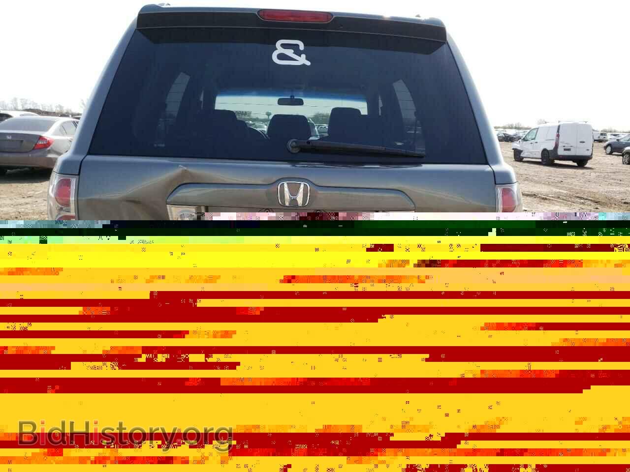 2008 HONDA PILOT - VIN: 5FNYF18218B009249 - Photo 9