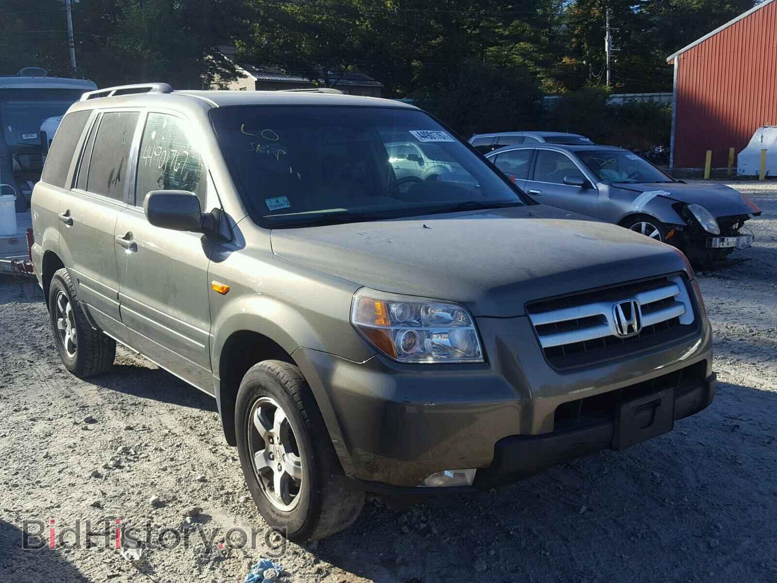 Фотография 5FNYF18657B019980 - HONDA PILOT 2007