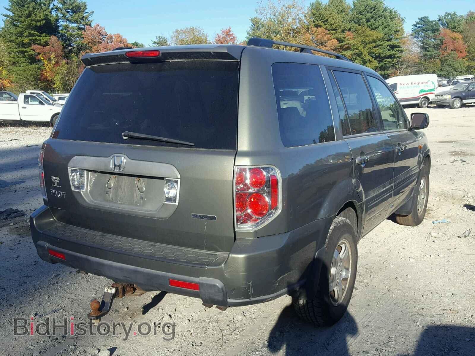 2007 HONDA PILOT - VIN: 5FNYF18657B019980 - Фото 4