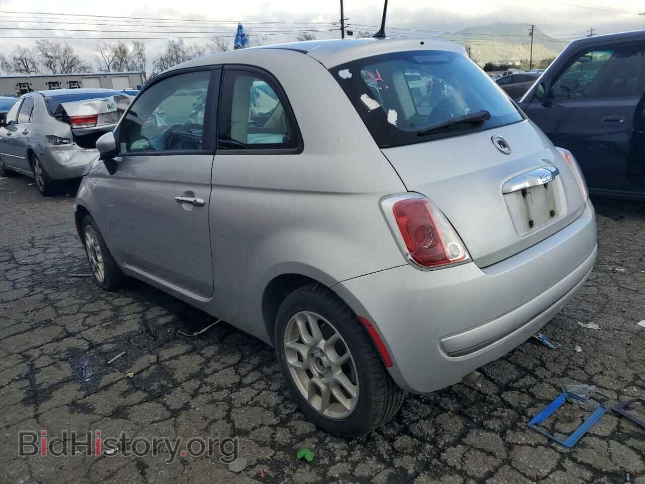 2012 FIAT 500 - VIN: 3C3CFFAR5CT123915 - Фото 2