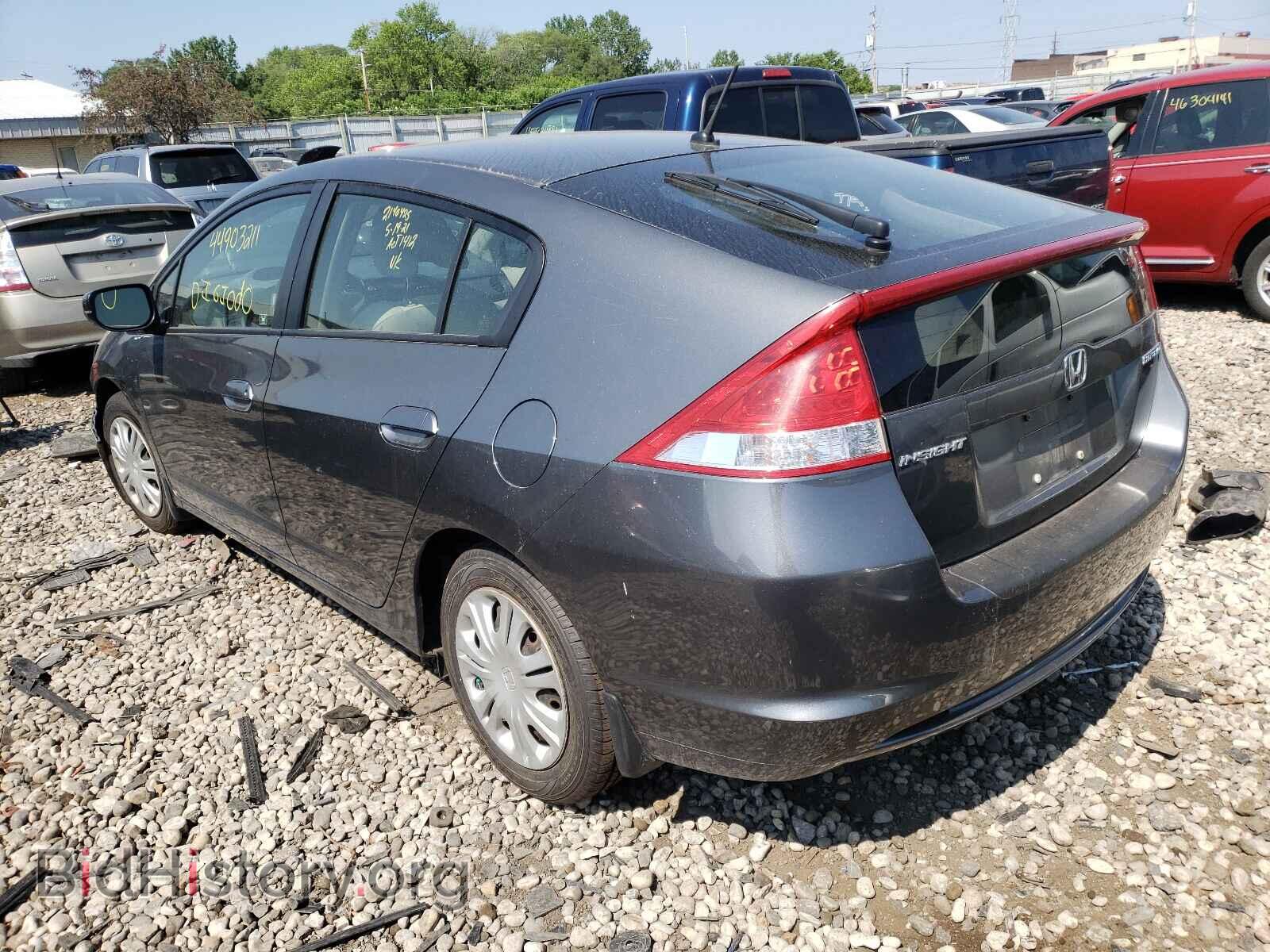 2010 HONDA INSIGHT - VIN: JHMZE2H52AS009145 - Фото 3