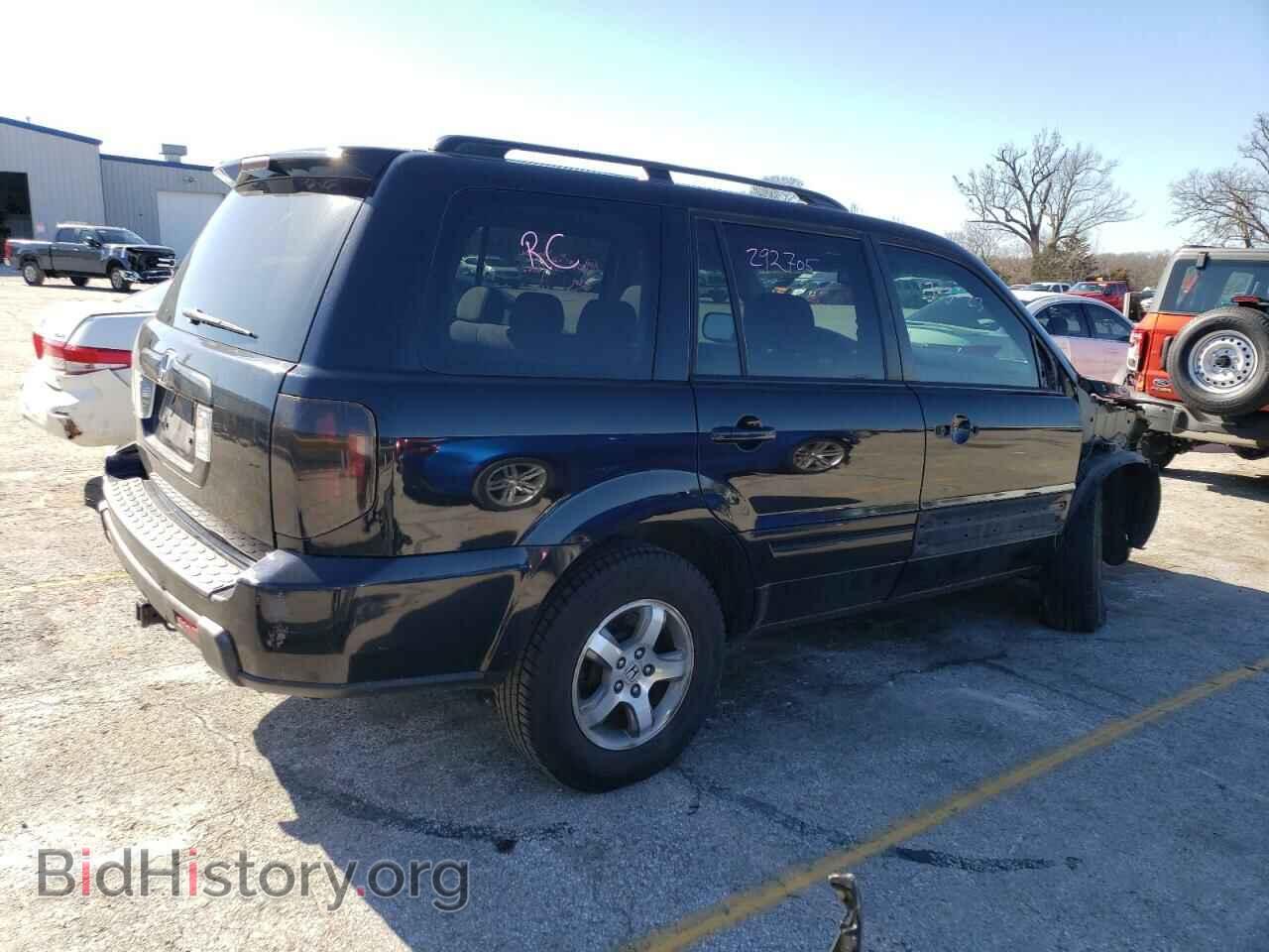 2006 HONDA PILOT - VIN: 5FNYF28476B034385 - Фото 3