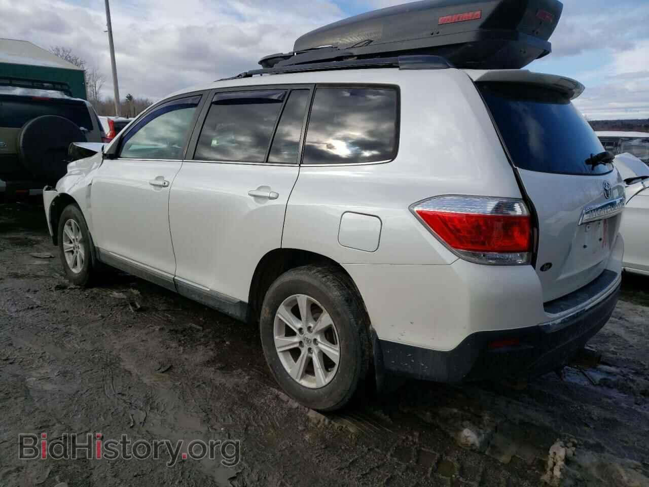 2012 TOYOTA HIGHLANDER - VIN: 5TDBK3EHXCS167907 - Фото 2