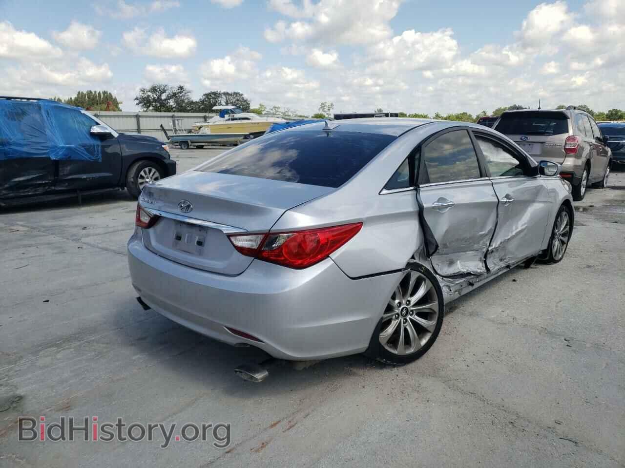 2013 HYUNDAI SONATA - VIN: 5NPEC4AC3DH587199 - Фото 4