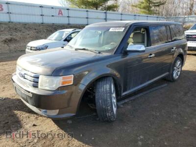2011 Ford FLEX LIMITED, серый — VIN 2FMGK5DC2BBD05734, Copart