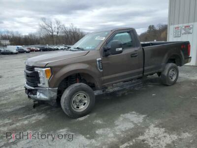 2017 Ford F250 Super Duty, коричневый — VIN 1FTBF2B64HEE77596, Copart