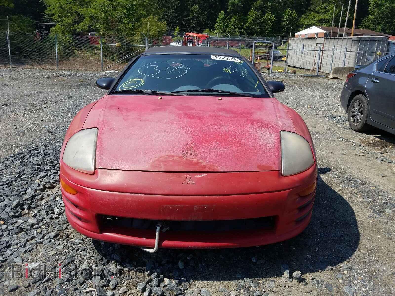 2001 MITSUBISHI ECLIPSE - VIN: 4A3AE85H01E087841 - Фото 9