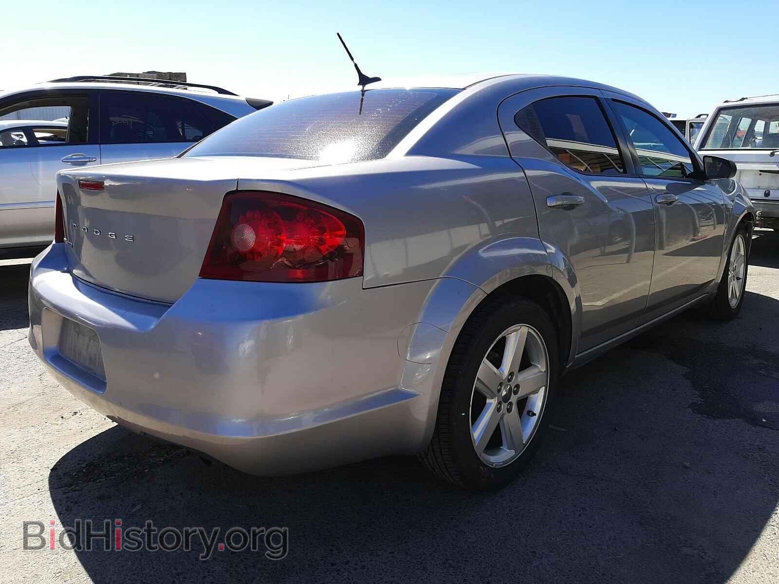 2013 DODGE AVENGER - VIN: 1C3CDZAB7DN537435 - Фото 4