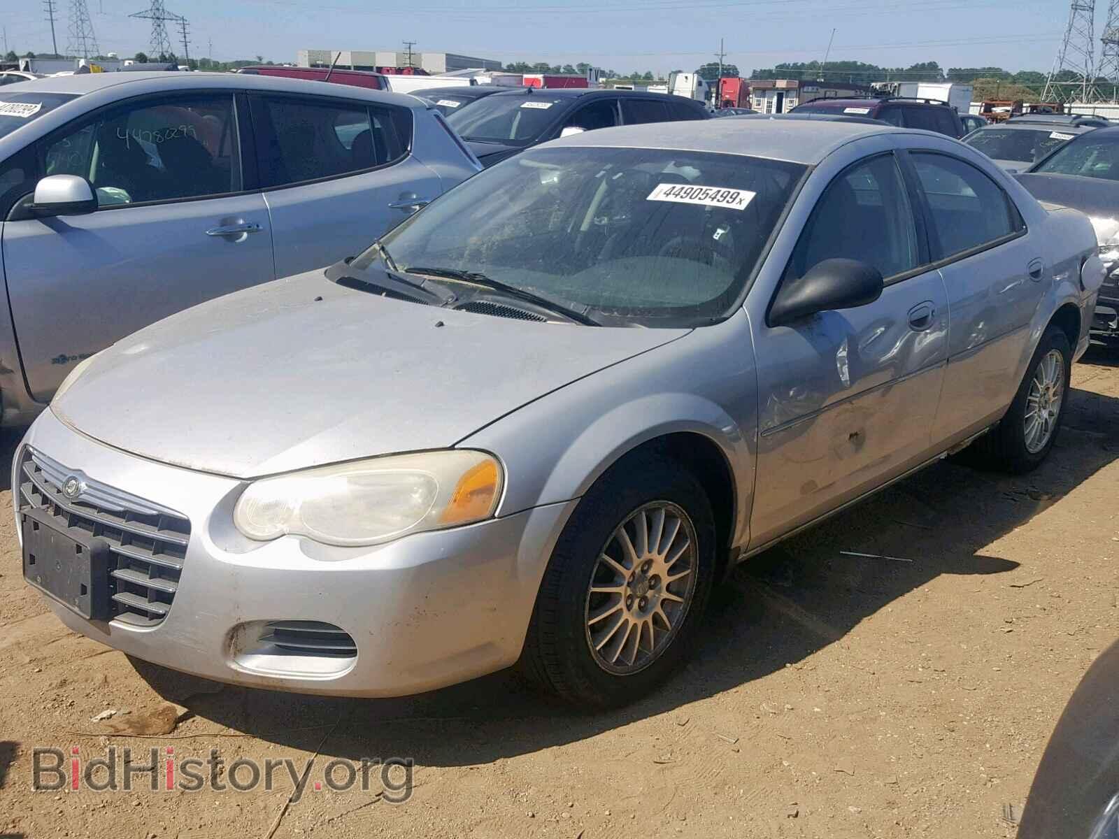 2004 CHRYSLER SEBRING - VIN: 1C3EL46X54N374660 - Фото 2