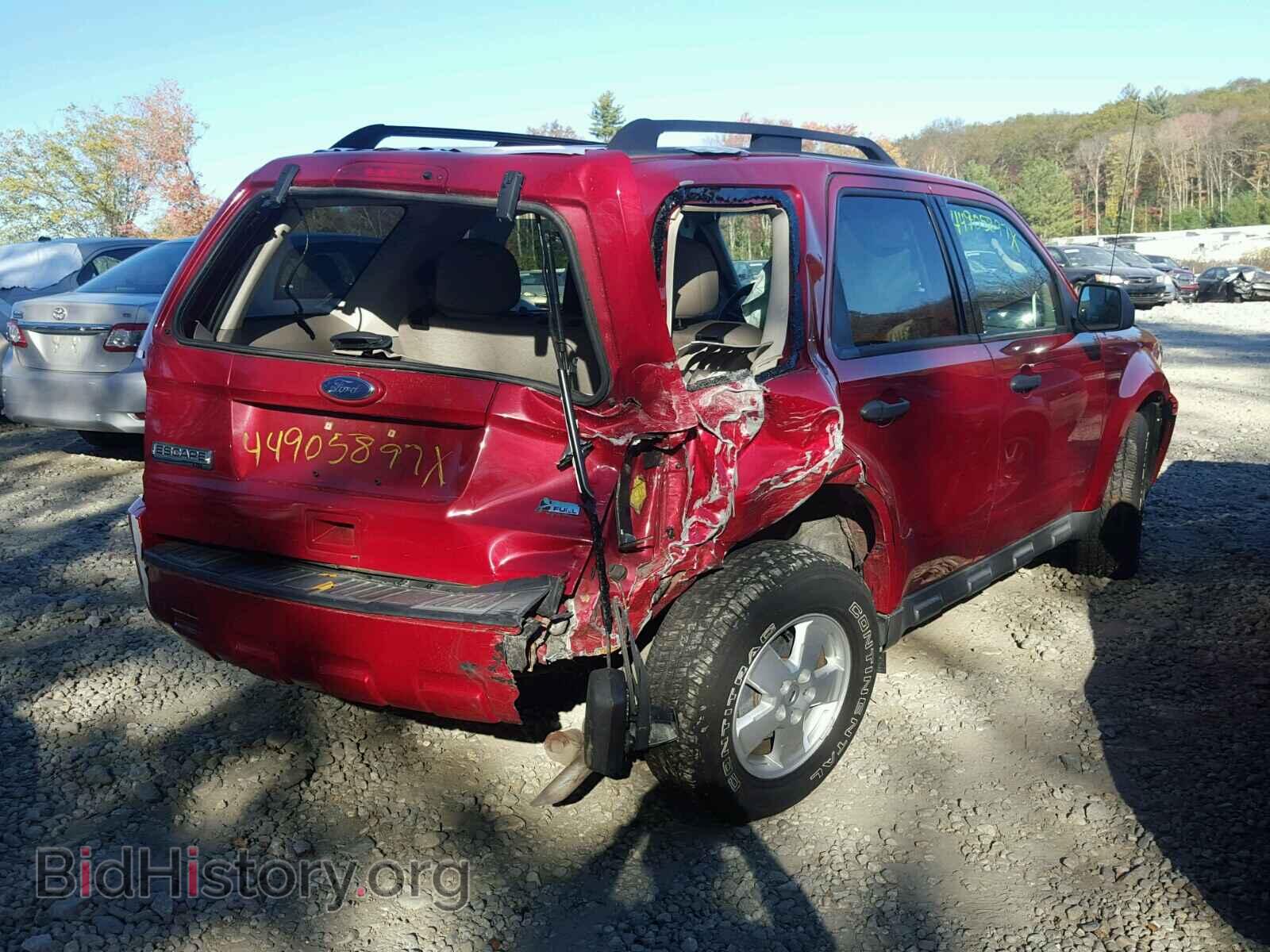 2011 FORD ESCAPE - VIN: 1FMCU9DG7BKB87950 - Фото 4