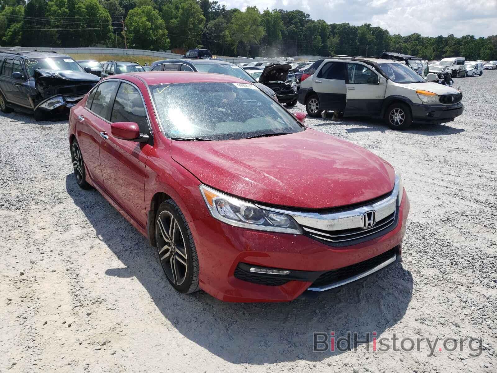 Photo 1HGCR2F58GA210773 - HONDA ACCORD 2016