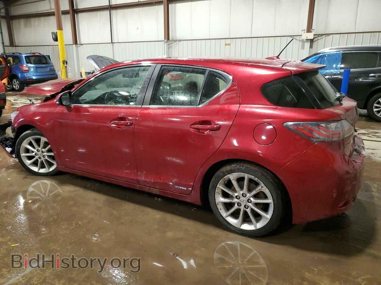 2012 LEXUS CT 200 - VIN: JTHKD5BH4C2122560 - Фото 2