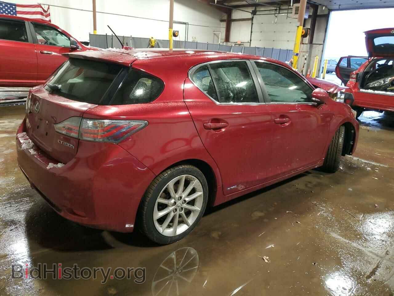 2012 LEXUS CT 200 - VIN: JTHKD5BH4C2122560 - Фото 3
