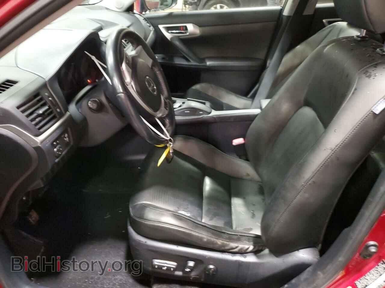 2012 LEXUS CT 200 - VIN: JTHKD5BH4C2122560 - Фото 7
