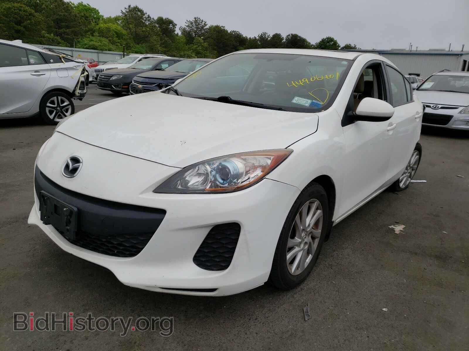 2012 MAZDA 3 - VIN: JM1BL1W89C1639267 - Фото 2