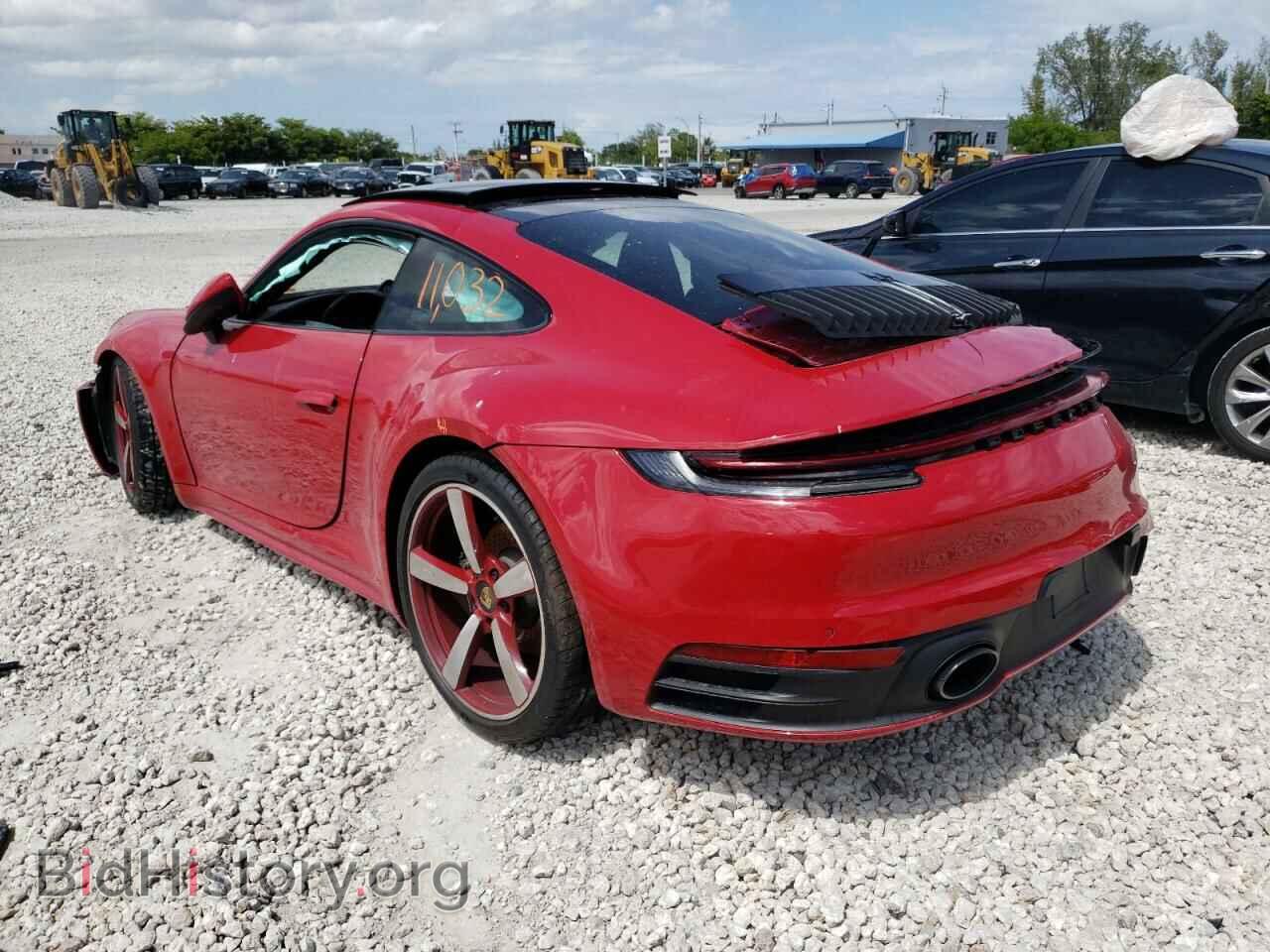 2021 PORSCHE 911 - VIN: WP0AA2A95MS205382 - Фото 3