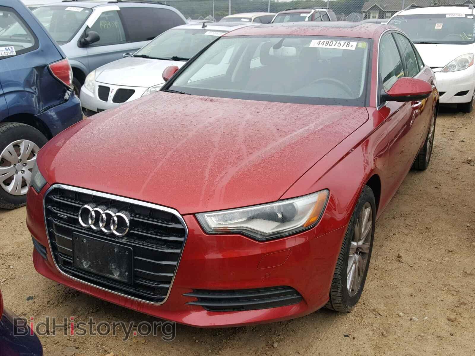 2013 AUDI A6 - VIN: WAUGFBFC4DN099275 - Photo 2