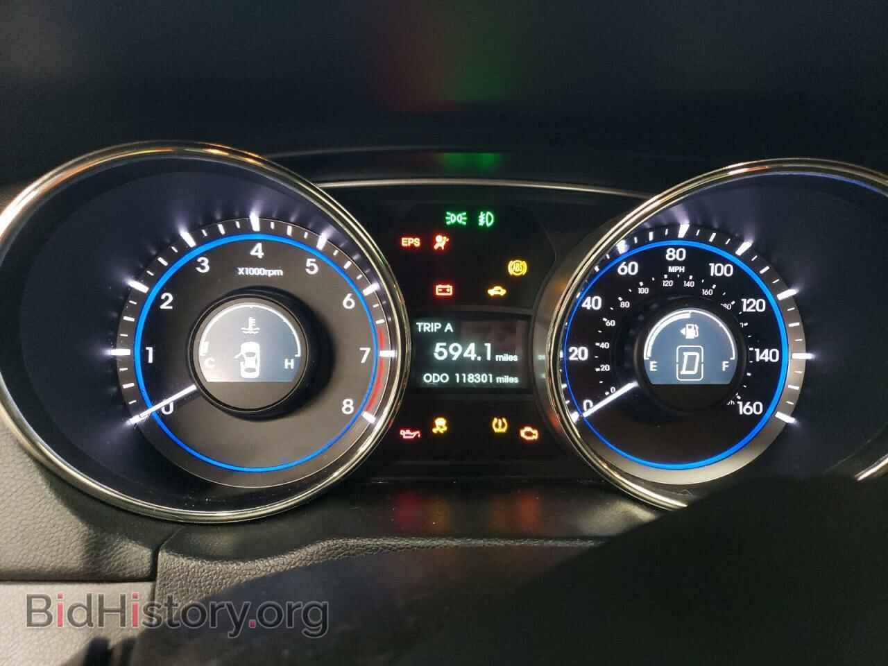 2012 HYUNDAI SONATA - VIN: 5NPEC4AC2CH319484 - Фото 9