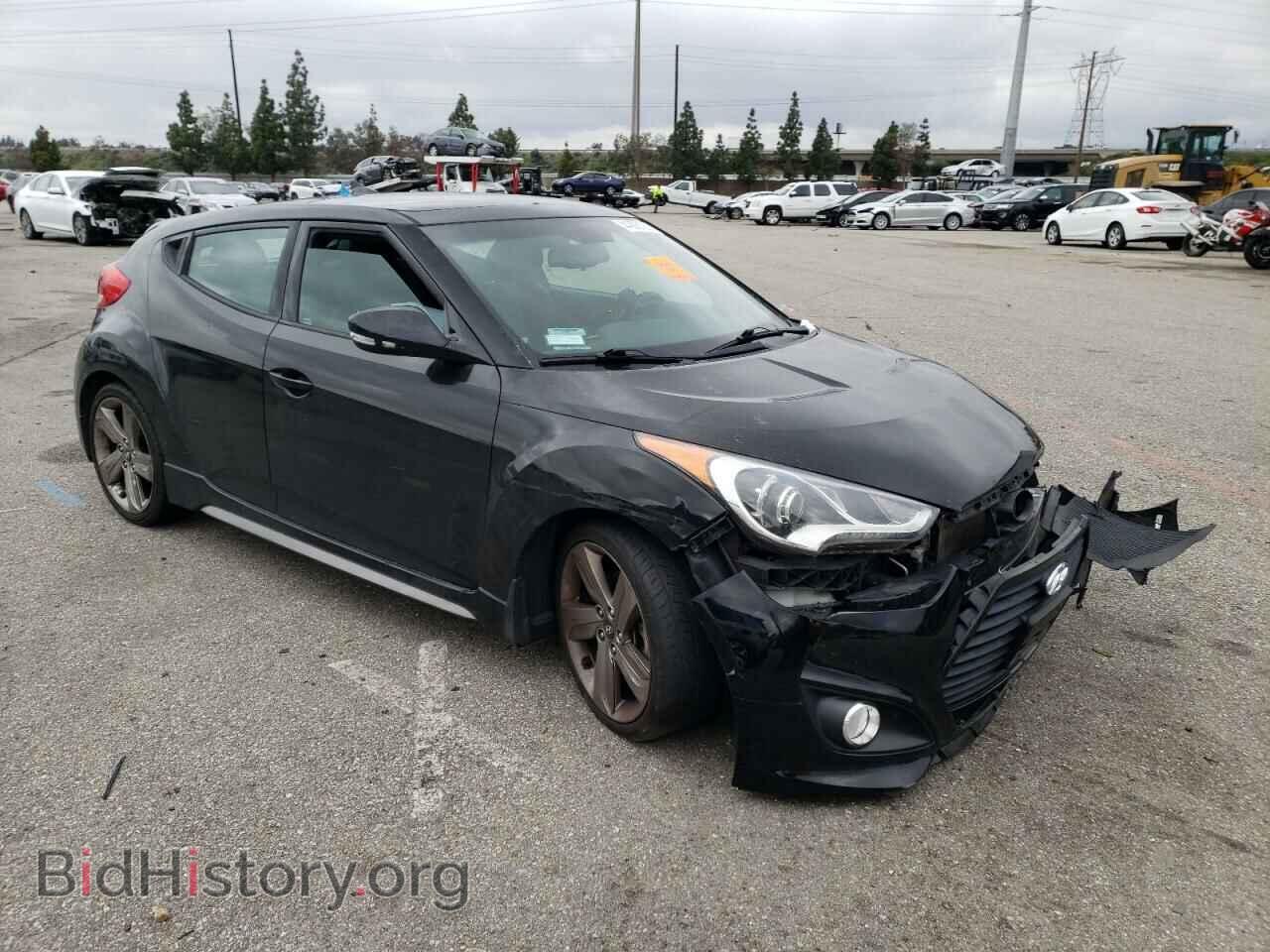 2014 HYUNDAI VELOSTER - VIN: KMHTC6AE1EU191425 - Фото 4