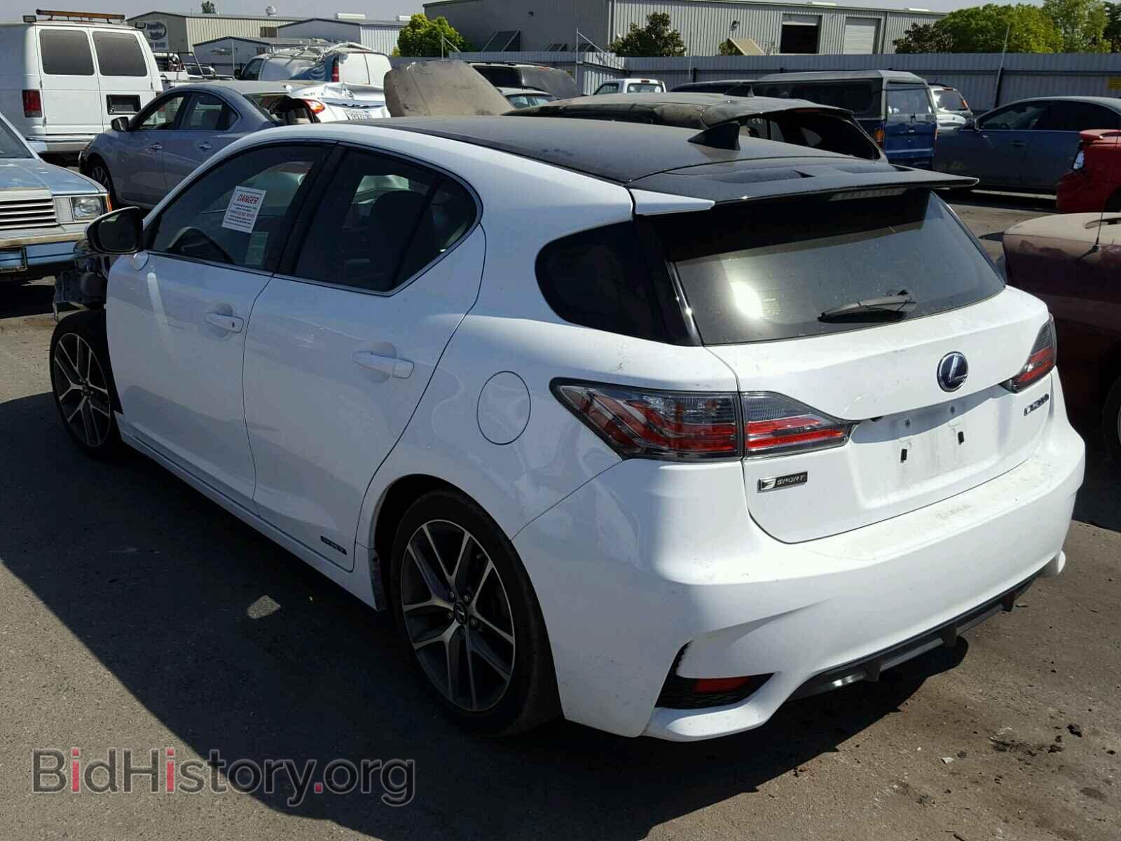2017 LEXUS CT 200 - VIN: JTHKD5BHXH2294065 - Фото 3
