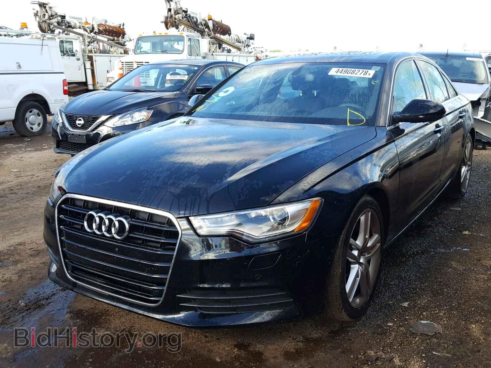 2014 AUDI A6 - VIN: WAUDFAFC4EN024803 - Фото 2